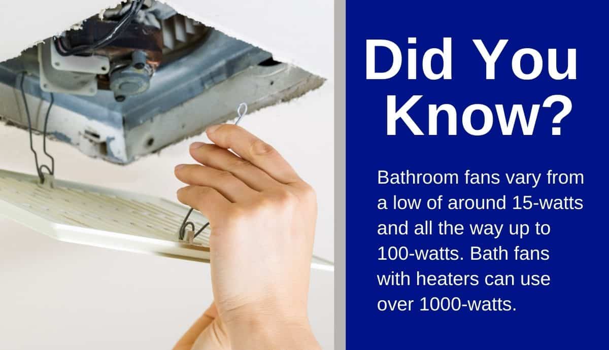 how much electricity does a bathroom fan use (1) how much electricity does a bathroom fan use (1)