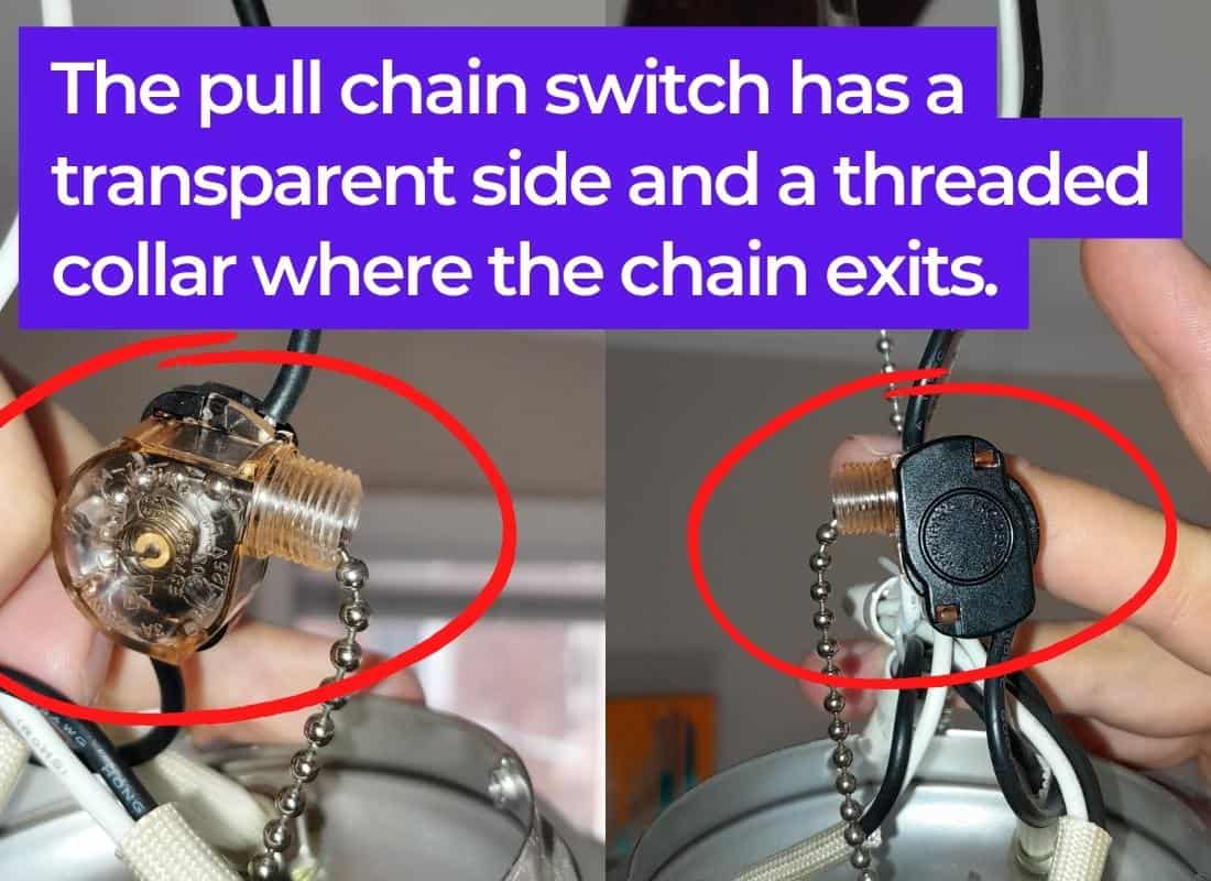 chain broke on ceiling fan chain broke on ceiling fan