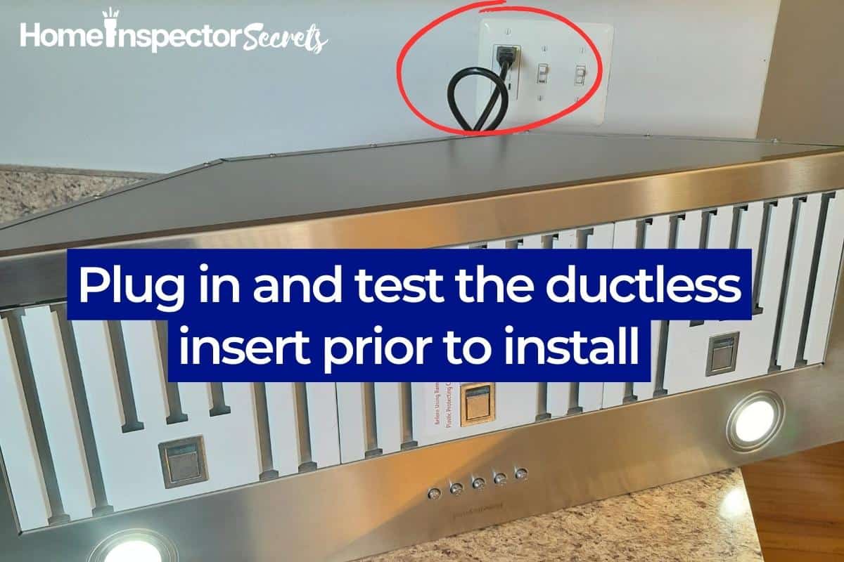 ductless range hood insert testing ductless range hood insert testing