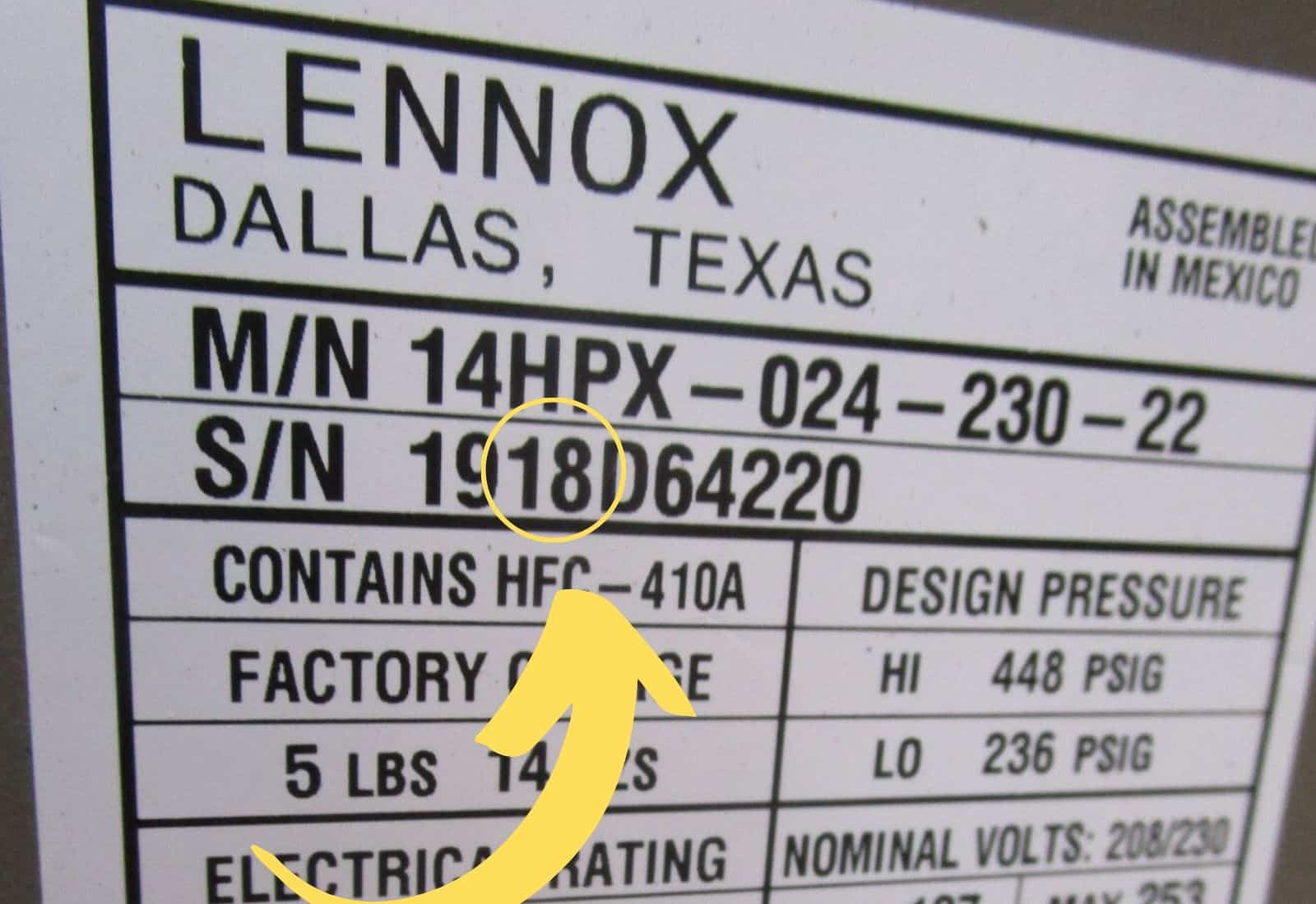 determine age of lennox a_c (1) determine age of lennox a_c (1)