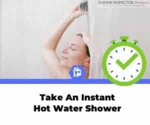 instant hot water shower