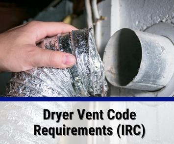dryer vent code requirements dryer vent code requirements