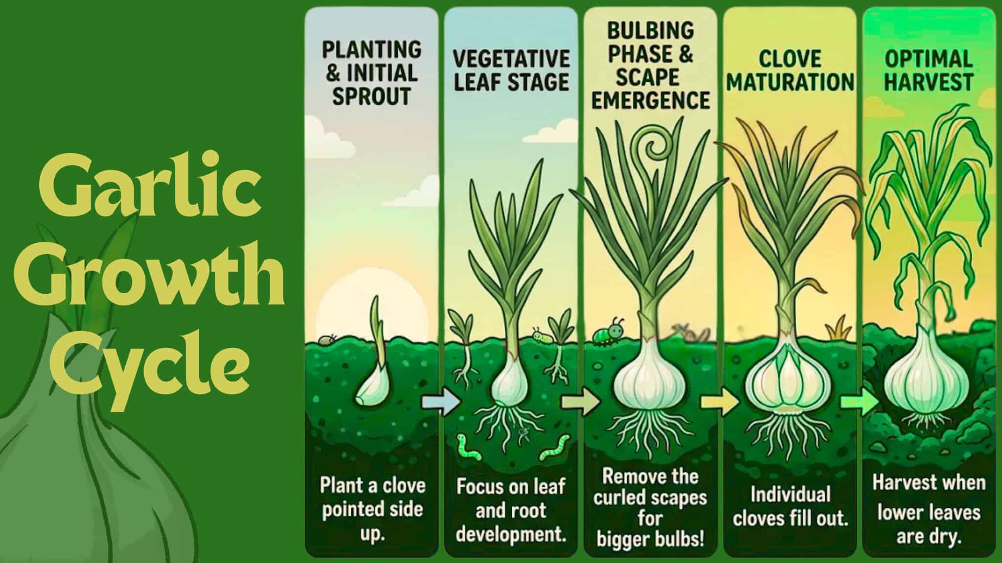 From Clove to Kitchen: A Simple Guide on How to Grow Garlic Plants