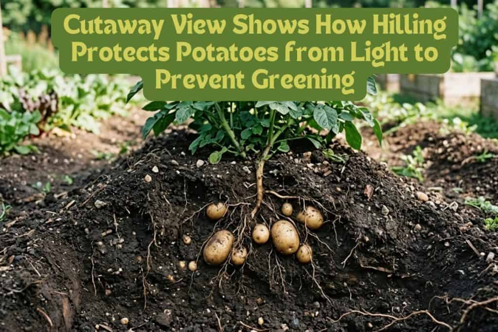 8 Essential Steps to Growing, Harvesting, and Storing Your Best Potato Crop Ever 6 potato crop hilling