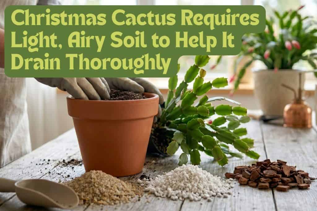 The Complete Guide to Christmas Cacti (Crab & Schlumbergera Plant Care) 4 christmas cacti soil