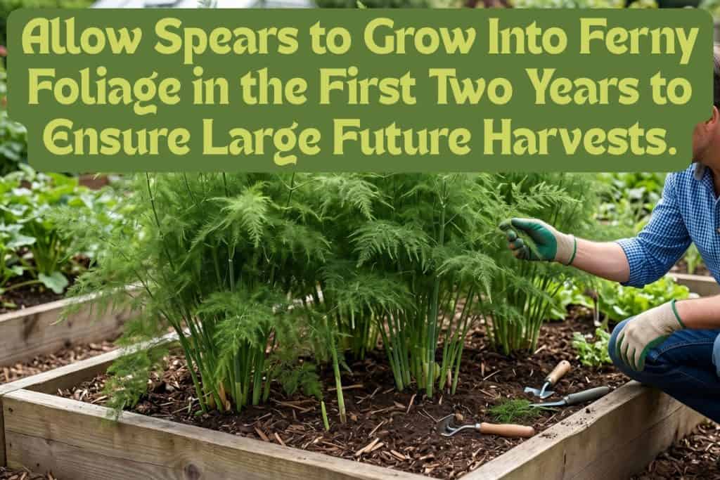 Grow Your Own Asparagus: 8 Easy Tips for a Long-Lasting Harvest 7 asparagus growth years 1 and 2