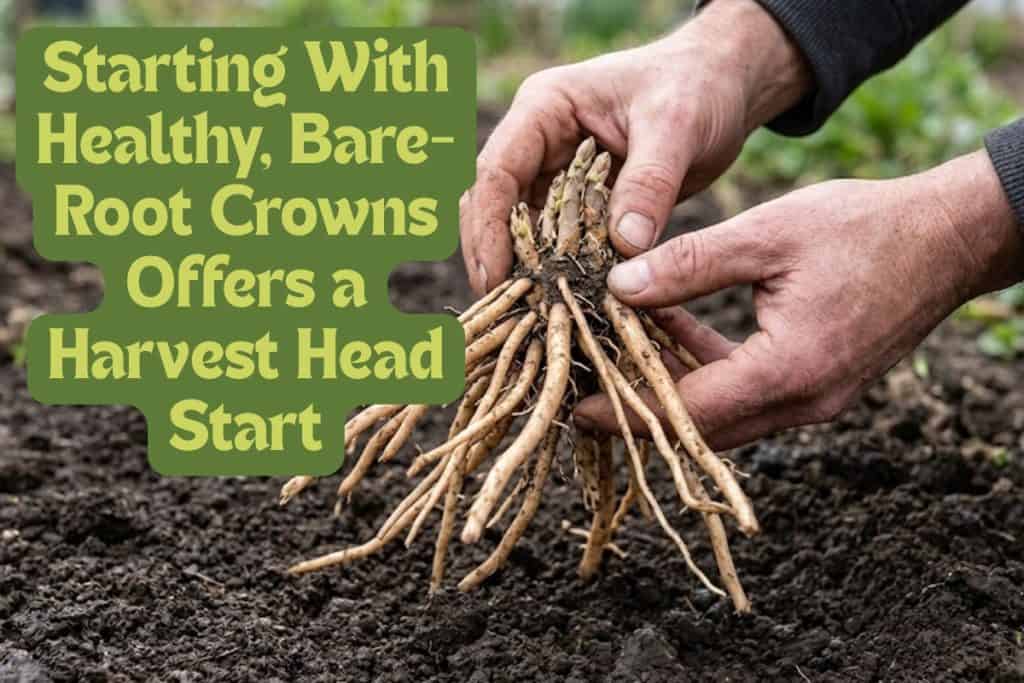 Grow Your Own Asparagus: 8 Easy Tips for a Long-Lasting Harvest 3 choose asparagus crowns or seeds