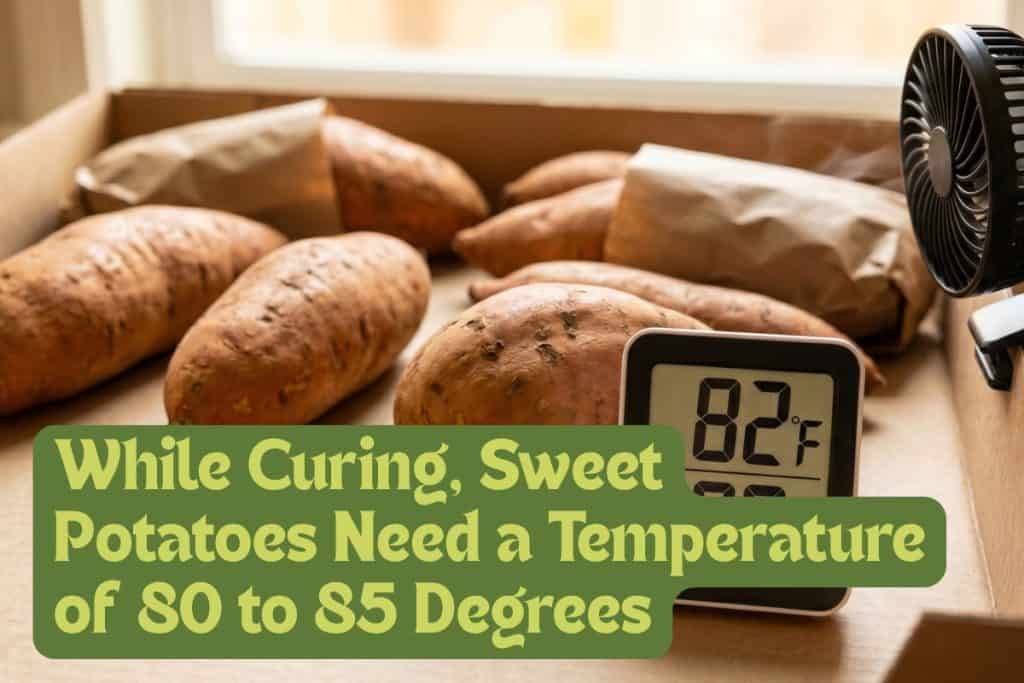 7 Steps to Growing Sweet Potatoes: Variety Selection, Soil Prep, and Curing 9 curing and storing sweet potatoes