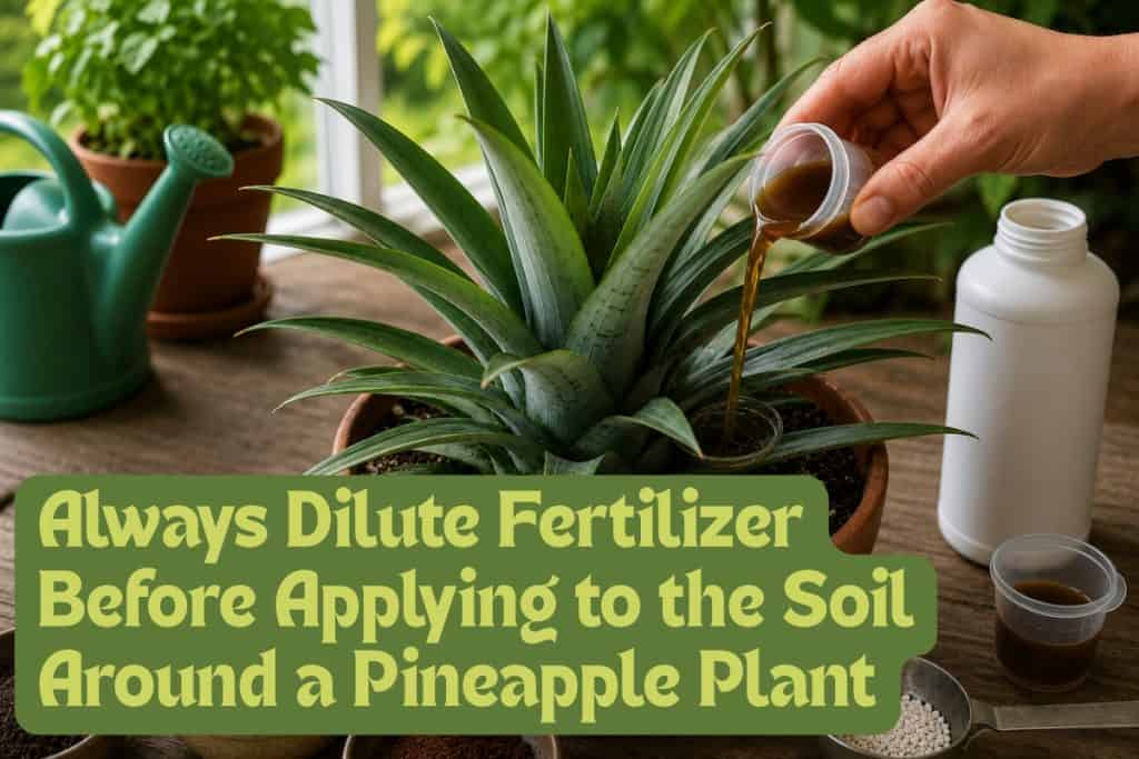 The Ultimate Guide to Growing Pot-Grown Pineapples 11 fertilizing pineapple plants