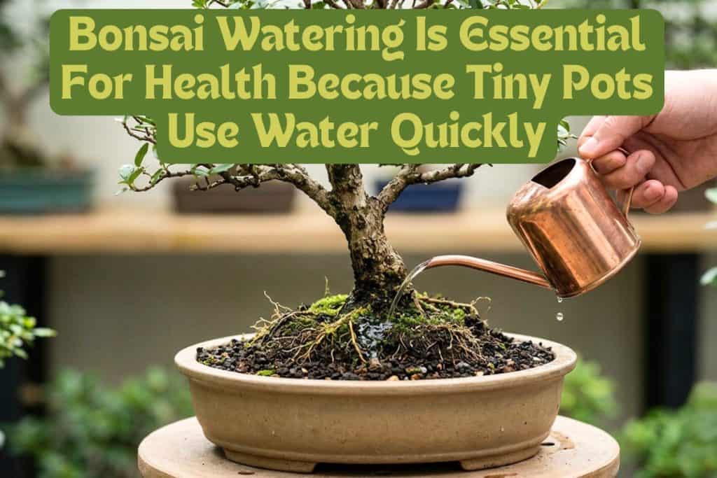 8 Steps to Bonsai Success: Watering, Pruning, Repotting, and More 4 how to water bonsai (1)