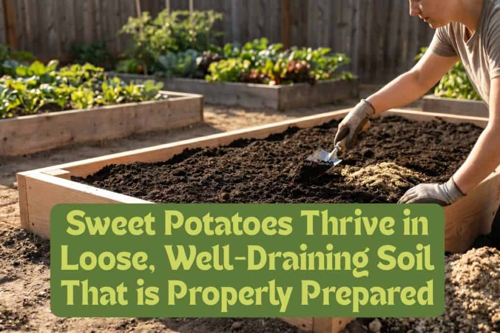 7 Steps to Growing Sweet Potatoes: Variety Selection, Soil Prep, and Curing 4 prepare sweet potato soil
