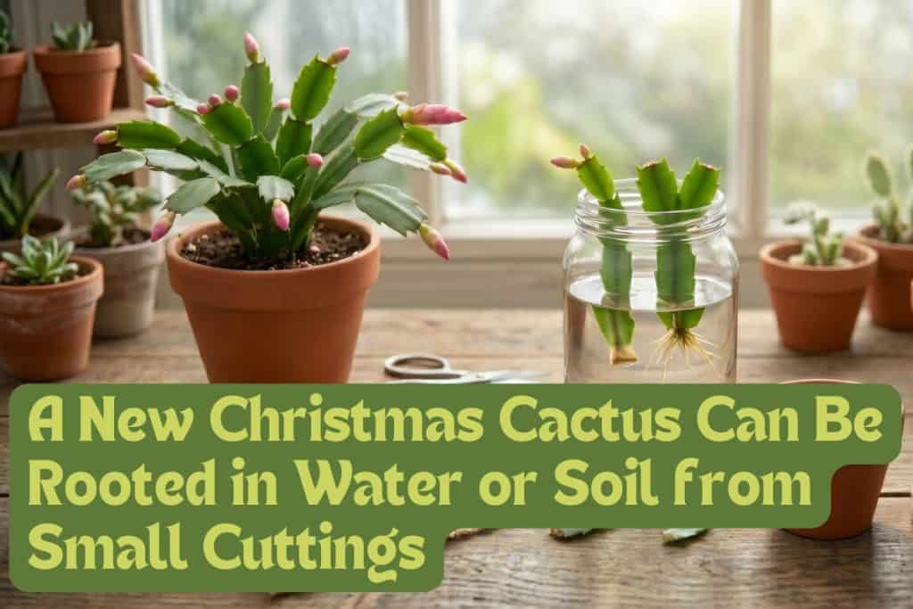 The Complete Guide to Christmas Cacti (Crab & Schlumbergera Plant Care) 10 propagating christmas cacti