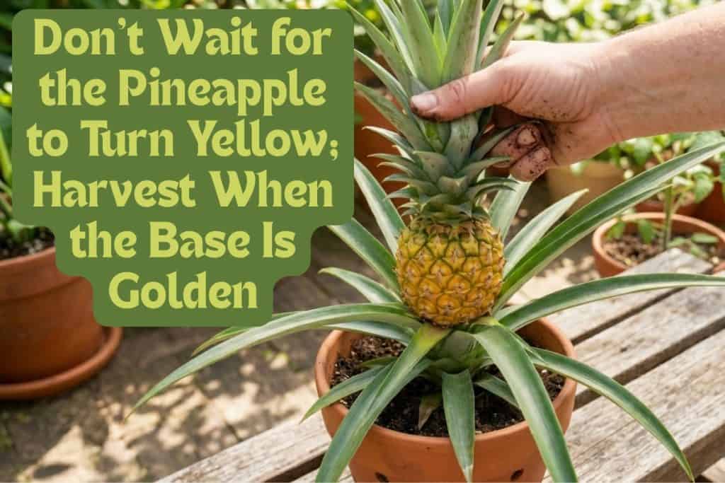 The Ultimate Guide to Growing Pot-Grown Pineapples 15 when to harvest pineapples
