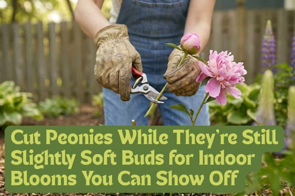 Master Growing and Caring for Peonies: An 8-Step Guide 11 deadheading peonies