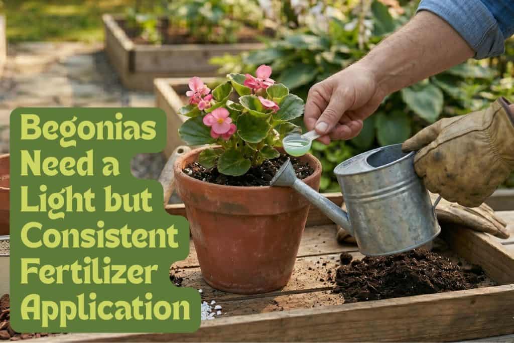 How to Grow Begonias That Bloom All Season Long 7 fertilizing begonias
