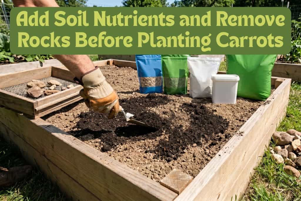 The 7-Step Beginner’s Guide to Growing Your Own Carrots 3 prepare carrot growing site