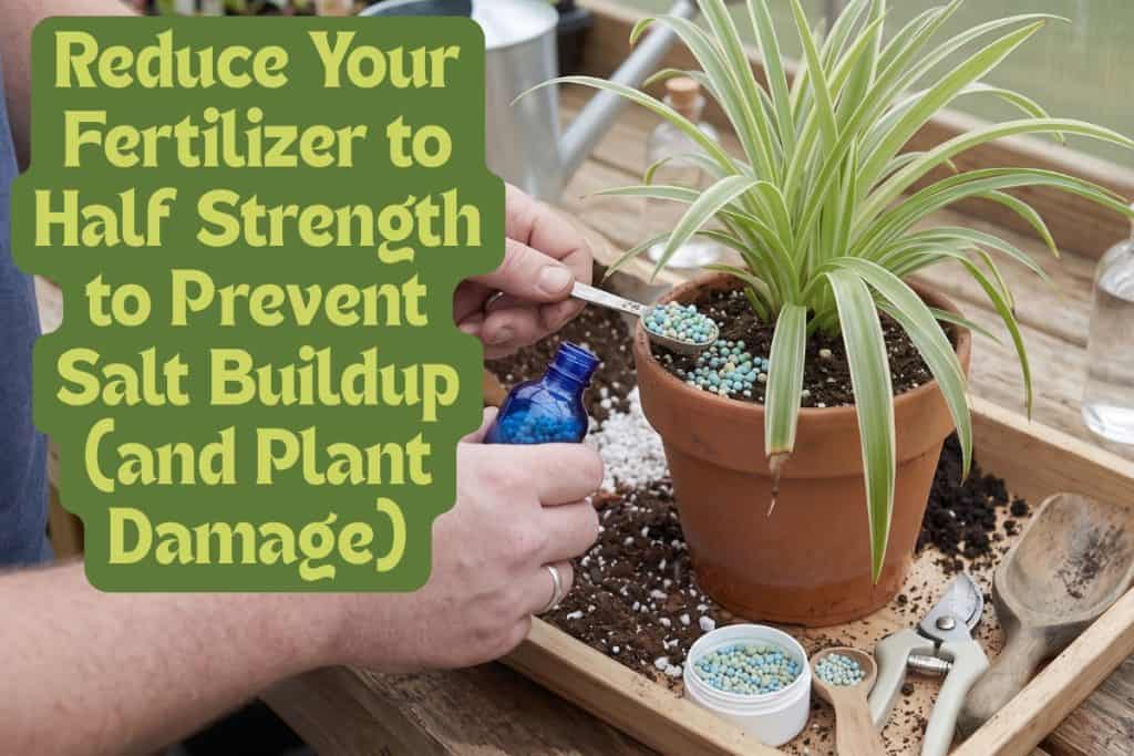 fertilizing spider plants