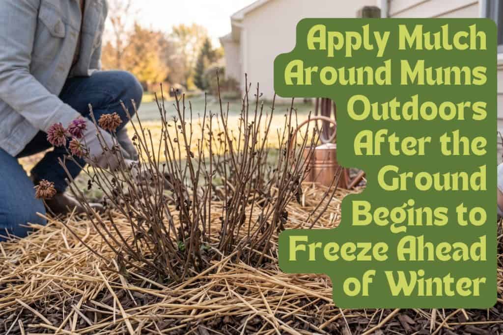 overwintering mums