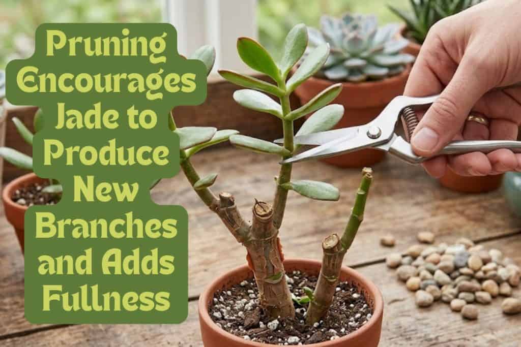 pruning jade plants