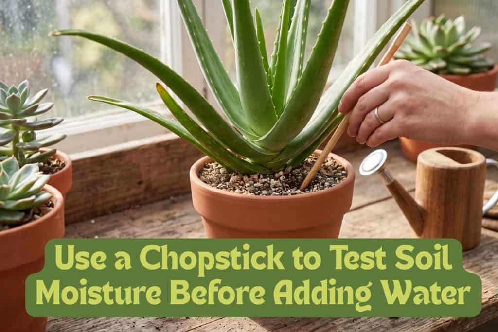 watering aloe vera