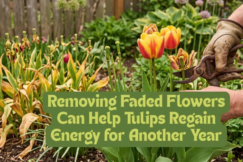 Get tulips to return.