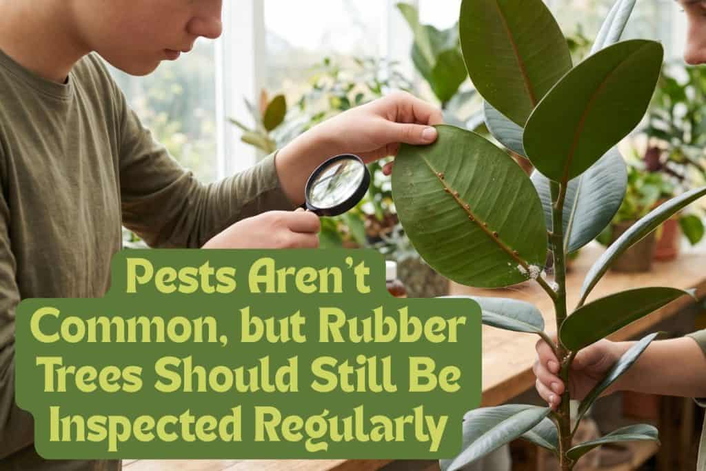 pests and rubber trees