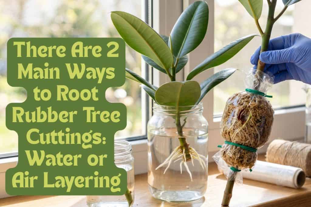 propagating rubber trees