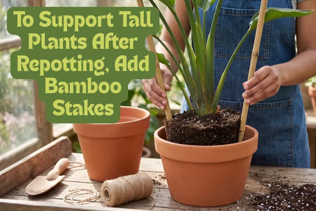 repotting birds of paradise