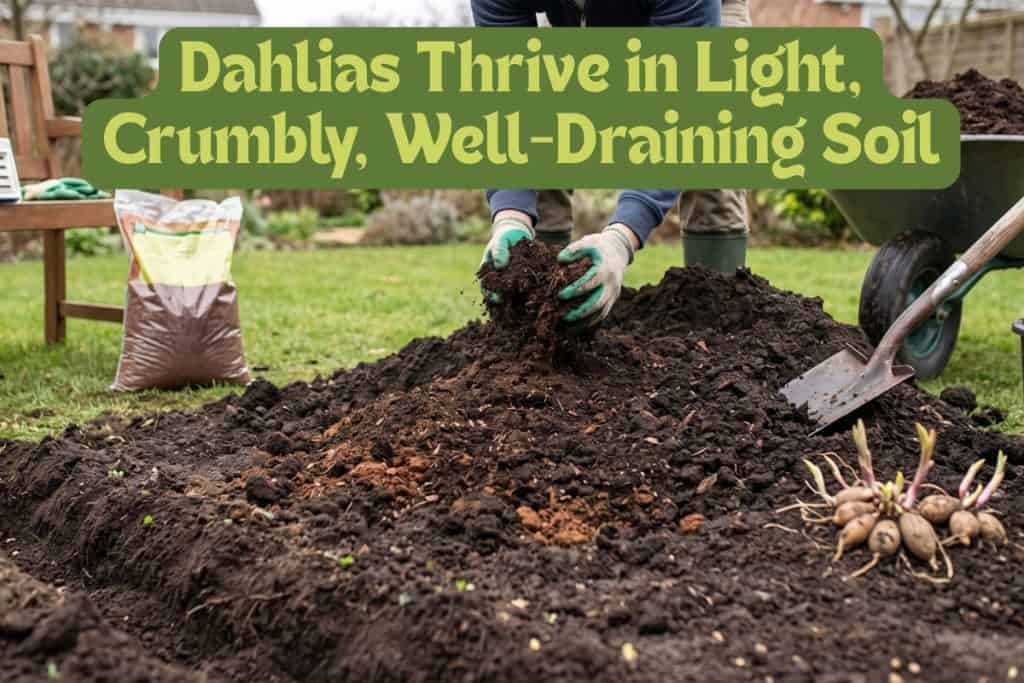prepare dahlia soil