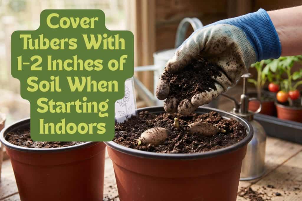 start dahlias indoors